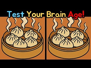 Spot The Difference: Test Your Brain Age! Test Your Attention to Detail! [Find The Difference😄]