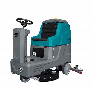 [Hot Item] Commercial Battery Electric Auto Ride on Tile Floor Cleaning Scrubber Machine Dryer