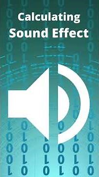 Calculating Sound Effect #short