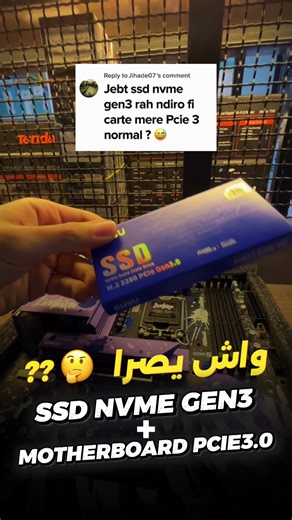 SSD NVME GEN 4 in MOTHERBOARD PCIE 3.0