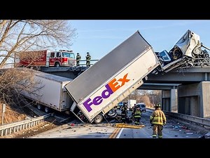 Top 30 Dangerous TRUCK & CAR Driving Fails | Shocking Heavy Equipment Fail Compilation 2025