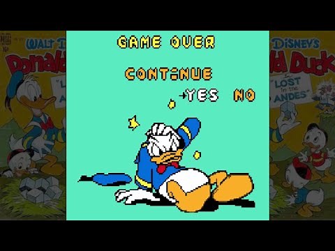 Donald Duck: Goin' Quackers - Game Over (GBC)