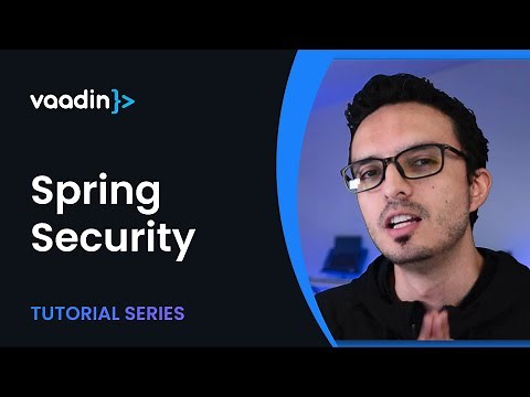 Java web app course 3/6 - Authentication and authorization with Spring Security