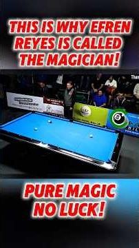 Only Efren Reyes Could Make This Shot!