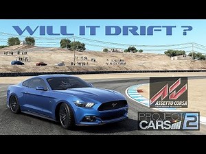 Assetto Corsa vs Project CARS 2: Ford Mustang DRIFT comparison!