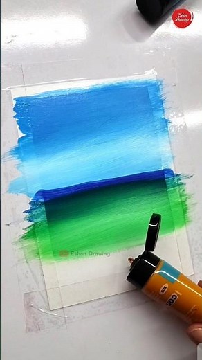 Day 7 acrylic painting for beginners| So easy painting mini canvas