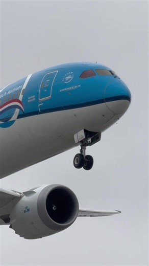 Royal Dutch Arrival ✈️ KLM 787-10 Touches Down at LAX Love aviation? Like follow, and check out my YouTube - link in bio! ✈️ #klm #aviation #avgeek #planespotting #boeing787