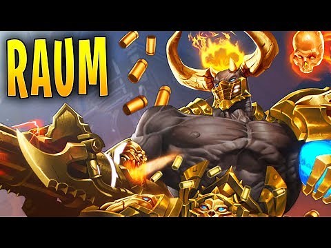 RAUM UNKILLABLE BUILD! | Paladins PTS Gameplay