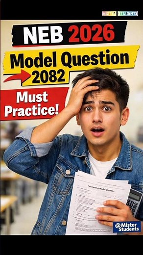 Class 12 Accounting Model Question Paper 2082 | NEB Exam 2026 Must Watch & Practice#exam #nebexam