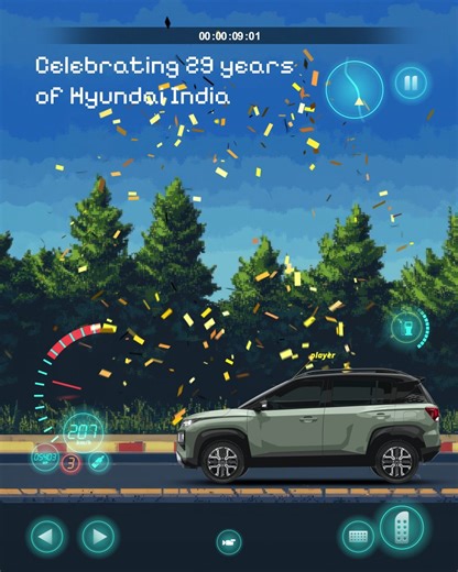 9.4M views · 20K reactions | As we complete 29 years of Hyundai Motor India, we reflect with pride on a journey built on innovation, trust, and unwavering commitment. Each milestone has brought us closer to our purpose; Progress for Humanity. We’re not just building cars; we’re shaping a sustainable, inclusive future. And as always, we move forward, together. #Hyundai #HyundaiIndia #ILoveHyundai | Hyundai India | Facebook