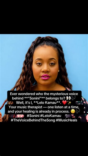 Lelo Kamau Sonini — The Voice Behind the Song