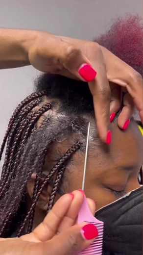 Healthy Edges and Perfect Box Braids Tutorial