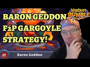Baron Geddon Boss Guide - Gargoyle Strategy - Molten Core Raid F2P - Warcraft Rumble