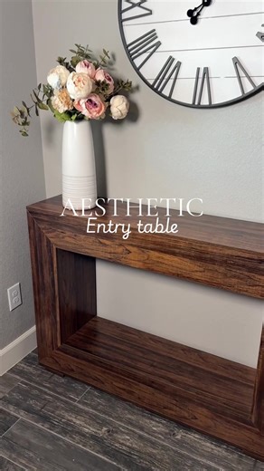 Modern Farmhouse Entryway Table for Chic Home Decor