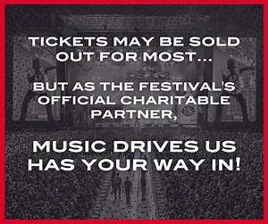 Music Drives Us has your Boston Calling tickets! As the festival's official charitable partner, Music Drives Us has exclusive tickets to Boston Calling's sold-out shows. 100% of the proceeds will benefit Music Drives Us to keep music in our schools... visit bit.ly/3nhUkX1 to grab your tickets. | Ernie Boch