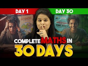 Class 10 - Complete Maths In 30 Days (Practical Approach) | Mansi Ma'am | CBSE Boards 2026