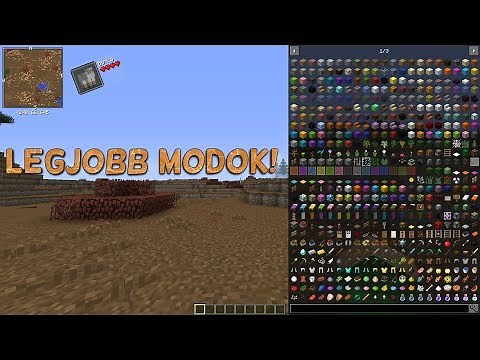 5 LEGJOBB MINECRAFT MODOK! | JEI, ÚJ Biomok, Térkép, +Több FPS