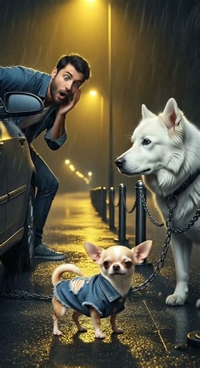 A White Dog Was Beaten and Chained—A Chihuahua Became the Unexpected Hero