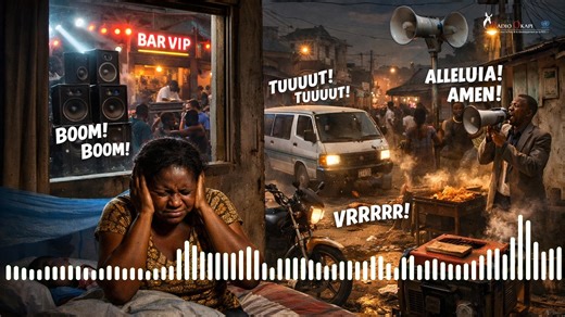 📢 « La nuisance sonore est un assassin silencieux largement ignoré », alerte le Dr Bwin Muyeke. À Kinshasa, musique assourdissante, bars, églises, commerces et karaokés envahissent le quotidien, au détriment de la santé. « Miroir » décrypte les effets du bruit sur l’organisme. 🎧Retrouvez l’intégralité de l’émission https://bit.ly/radio-okapi⤵️ | Radio Okapi
