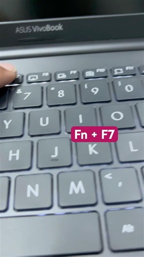 Asus VivoBook K413F Series Laptop Keyboard Backlight Not Working Problem#macnitesh#keyboardtricks