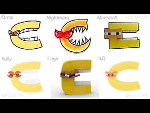 Alphabet Lore But "C" Is ALL Different Versions ( Full Version )
