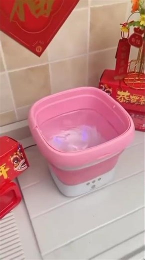Mini Washing Machine with Spin Dryer | #miniwashingmachine #trendingproduct
