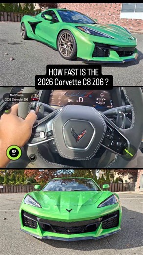 Mod2Fame | I finally completed my 500 mile break in on the new Z06. I needed to see if the reports of 8 sec 60-130s i was seeing was true. Turns out... | Instagram