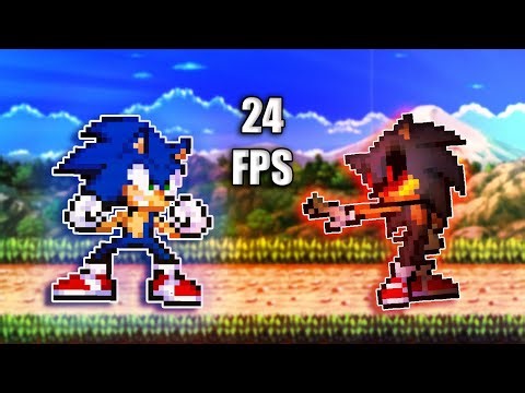 24 FPS Test | Sprite animation | Warmup combo by franco's.