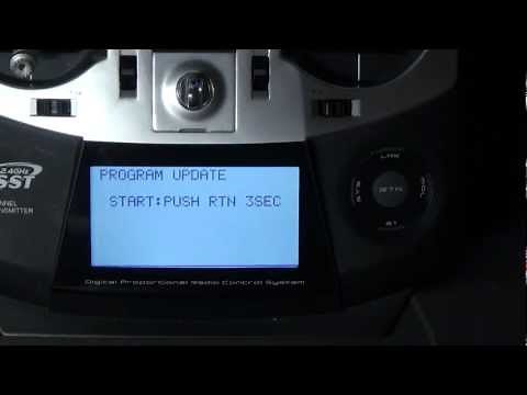Futaba 8fg V5.0 Update - How To