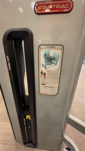 💯How to perform seated leg press machine with all 5 foot stances. 1. Select a weight for quality reps and shoot for 3 sets of 12 Reps to start. 2. Adjust the seat from lever found below the seat so your legs are at about a 90 degree angle when seated to start exercise. 3. Feet shoulder width apart and always keep a slight bend in the knees when pushing out with feet. 4. Feet Middle Stance = balance of quads, hamstrings, and glutes. 5. Feet High Stance = hamstrings and glutes. 6. Feet Low Stance