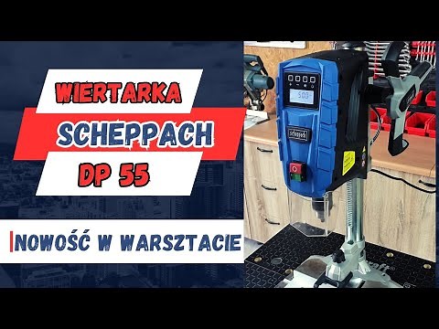 #65-Scheppach DP55 drilling machine as a new addition to the #scheppach workshop