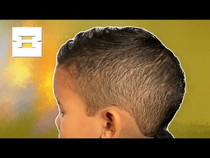 How to cut Boys Hair Mohawk