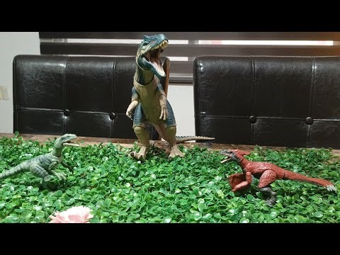 Mega vs velociraptor delta vs pyroraptor vs allosaurus