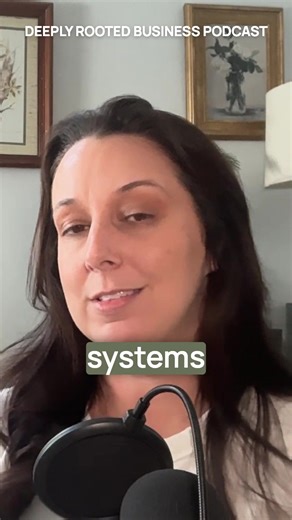 We’ve been taught that if we’re struggling to follow through, the answer is more discipline. More motivation. More accountability. But what if discipline is actually the backup plan for a system that isn’t working? We believe the right systems aren’t just productivity tools. They’re essential for an entrepreneur’s mental wellbeing. Systems are self-care—and they’re one of the most powerful ways to prevent burnout. We’ve all heard James Clear say: “You do not rise to the level of your goals. You 