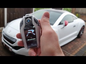 Peugeot RCZ R Smart LCD Touchscreen Display Key Upgrade / Modification