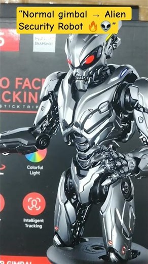 “Gimbal turns into a Alien Security Robot 🤖 🔥👽”#shorts#shortsfeed #viral #ai