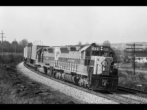 The SD45s...EMD's winner in the big horsepower wars. The 20 cylinder monster, that sold well but...