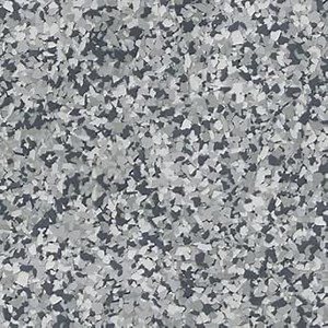 40 lb Box Decorative Chip Flakes for Epoxy Floor Coating (FB-414 Gravel Blend 1/8" Size) Protection/Enhancement for All Surfaces - for Garages, Basements, & More