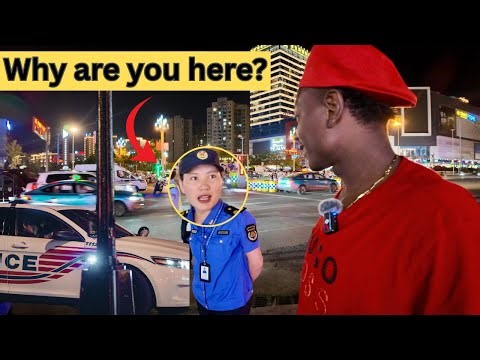 How Chinese Police treat black people When they found out I speak Chinese they...