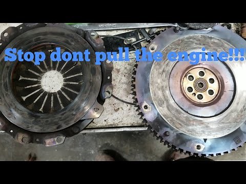 How to replace the clutch on a 2014 Chevy spark, with out pulling the engine!!!