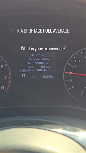 Hassan Aman on Instagram: "KIA SPORTAGE FUEL AVERAGE what is your experience?"