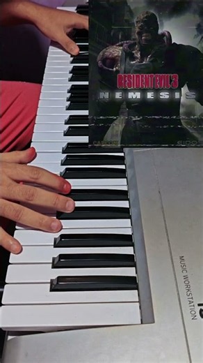 Resident Evil 3 - Save Room Theme 🎹 #fyp #piano #cover #gaming #nostalgia #viral #apoyo
