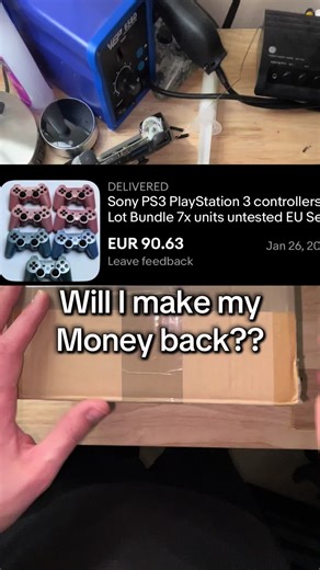 Fixing and Reselling PS3 Controllers from Ireland