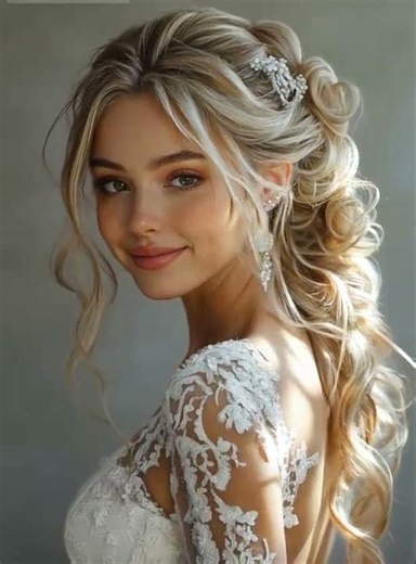 Beautiful Bride Smiles