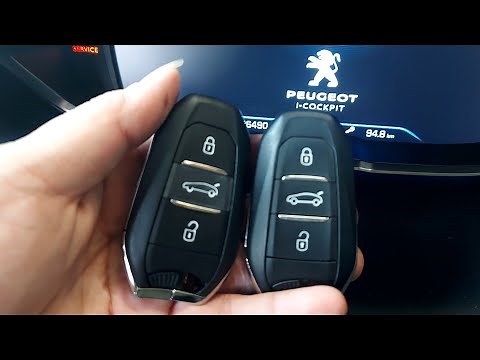 Peugeot 5008 2018 Proximity Smart Key Programming (add key) Autel KM100 IM508