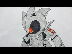 Lets draw Mecha Sonic