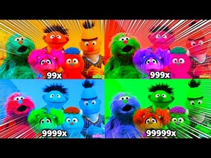 Sesame Street Letter of the Day Intro Logo Super 999999x Speed Klasky Csupo Effects!
