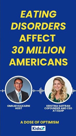 Eating disorders affect 30 million Americans