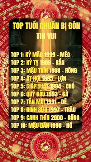 Top Tuổi Chuẩn Bị Đón Nhận Tin Vui | Phong Thủy Mai Bùi