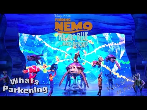 Finding Nemo: The Big Blue and Beyond! Full Show 4K POV